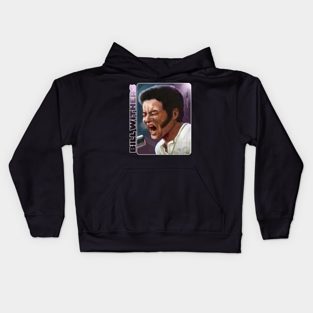 Bill Withers Kids Hoodie by Dustin Resch